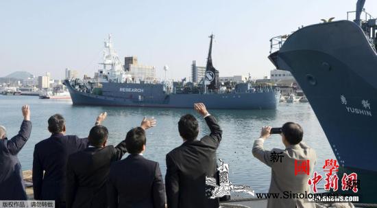 日本第四次重启捕鲸行动：捕鲸船队已启_捕鲸船-南极-捕鲸-