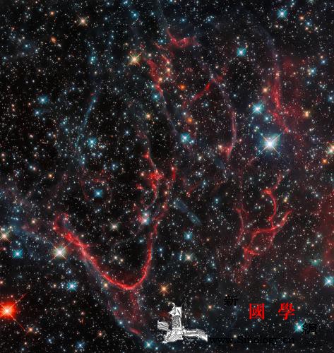 恒星之死：哈勃望远镜捕捉超新星爆炸遗_航天局-超新星-麦哲伦-