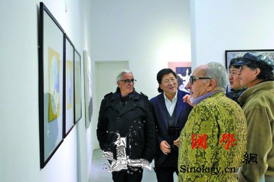 中国画家赴摩洛哥采风作品展描绘"中阿_摩洛哥-画家-文化-艺术馆-
