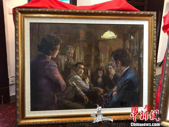 "犹太难民与上海"组画在上海犹太难民_犹太-油画家-难民-纪念馆-