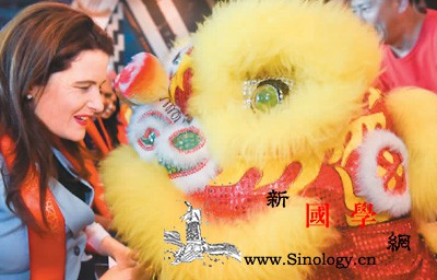 "欢乐春节"进新西兰_惠灵顿-舞狮-责任编辑-互动-