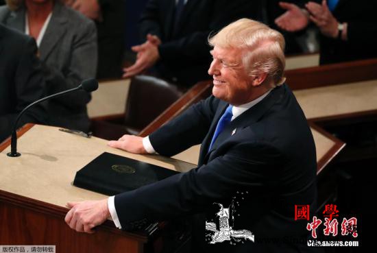 特朗普发表国情咨文：呼吁两党合作强调_咨文-国会-边境-