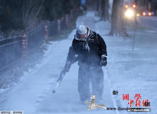 冬季风暴侵袭美国夏威夷小岛迎最低海拔_夏威夷-降雪-国家气象局-