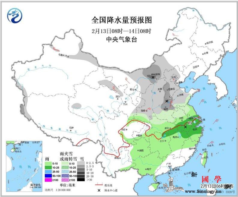 西北地区华北有降雪未来一周南方有持续_江南-等地-西北地区-