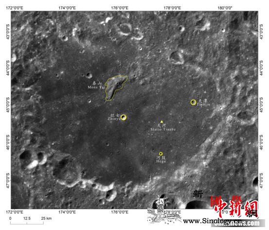 嫦娥四号着陆点命名为天河基地月球再添_着陆点-嫦娥-月球-