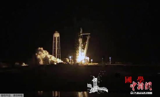 SpaceX可载人飞船迎首飞测试“_空间站-示意图-美国-