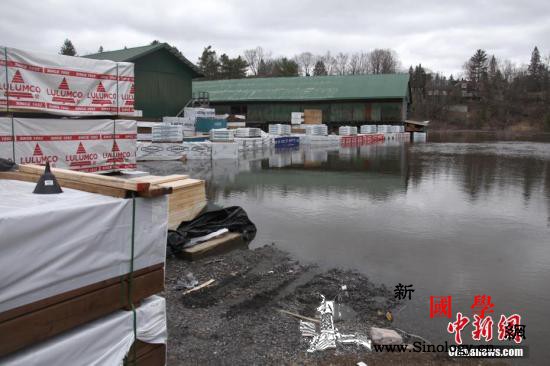 加拿大遭洪灾侵袭渥太华蒙特利尔进入紧_魁北克-蒙特利尔-紧急状态-