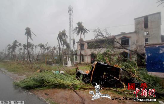 热带气旋“法尼”袭印度破坏严重致多人_孟加拉-奥迪-气旋-