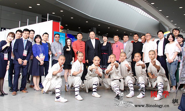 少林太极亮相大阪_互动-参观者-支店-前来-