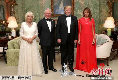 与女王碰杯、谈脱欧与贸易……特朗普访_伊丽莎白-英国-白金汉宫-