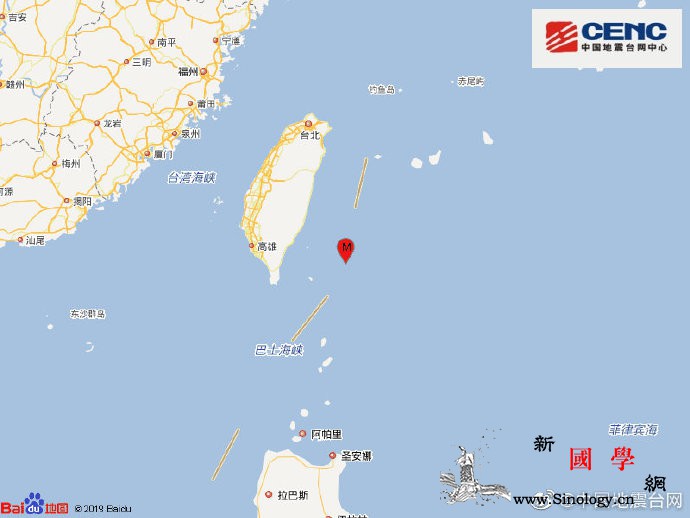 台湾台东县海域发生4.8级地震震源深_台东县-台网-震源-