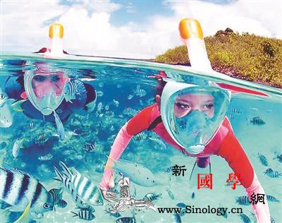 科技装备让你畅行海底：网红水上漂气垫_气垫-面罩-水下-