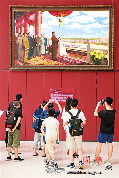 在国博"亲历"开国大典_天安门城楼-北平-观众-展览-