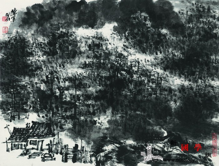 "陈军国画作品展"亮相中国美术馆_民盟中央-美术馆-兰溪市-国画-