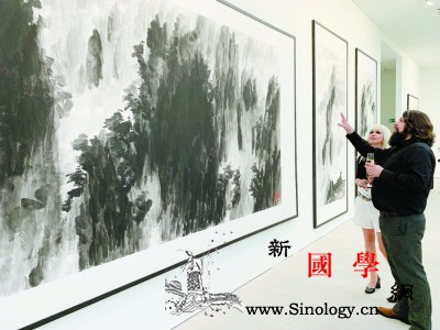 中国水墨画走进西方当代艺术殿堂_谷神-画展-展览-伦敦-