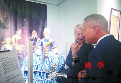 恭王府展出丹麦王公贵族织绣品_历史博物馆-丹麦-王公-绣品-