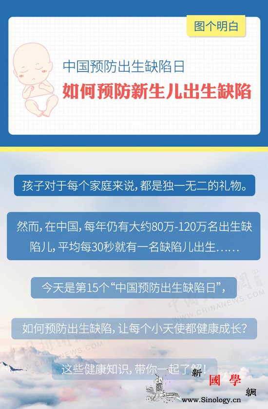 中国预防出生缺陷日|如何预防新生儿出_缺陷-出生-预防-