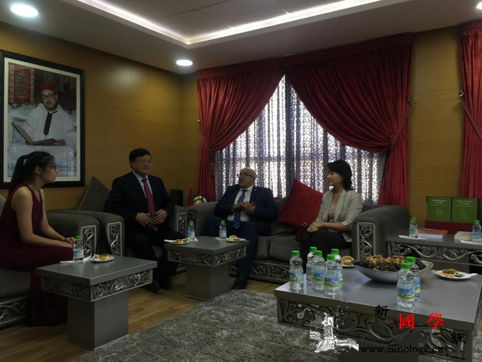 中国中医代表团访问摩洛哥_穆罕默德-摩洛哥-针灸-代表团-