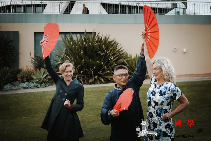 演太极功夫释中国文化"太极晨练"亮_惠灵顿-晨练-文化中心-中国-