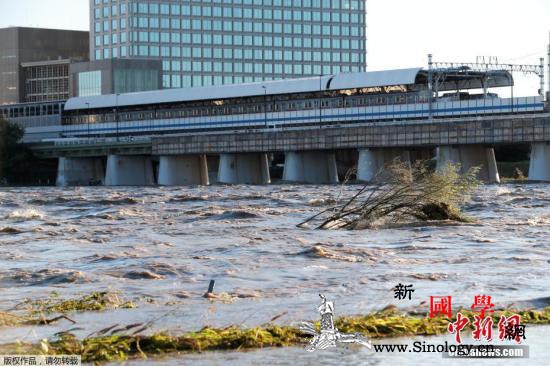 台风“海贝思”袭日致河流泛滥交通瘫痪_海贝-日本-台风-