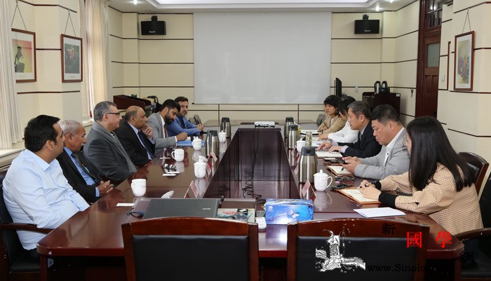 巴基斯坦文化代表团访问中国文物交流中_巴基斯坦-亚细亚-伊斯兰-文物-