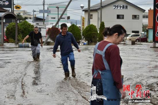 台风重创日本致至少78人死4000余_海贝-洪灾-等地-