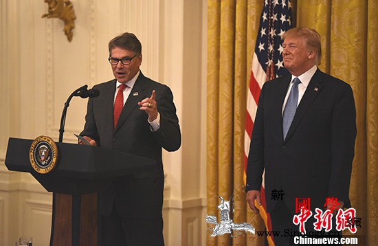 特朗普宣布美能源部长“换人”_离任-于今-美国总统-