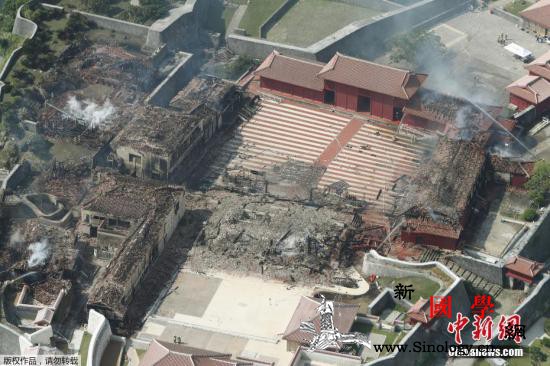 日首里城起火点基本确定：位于正殿一层_冲绳-正殿-日本-