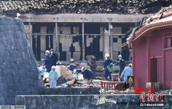 首里城大火或因电路问题引发安倍称将尽_冲绳-日本-阁僚-