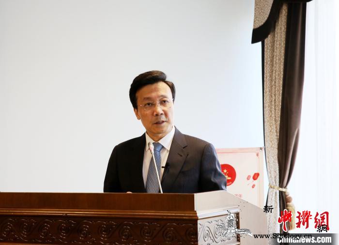 中国驻哈大使张霄在欧亚大学发表演讲介_哈萨克斯坦-欧亚-演讲-