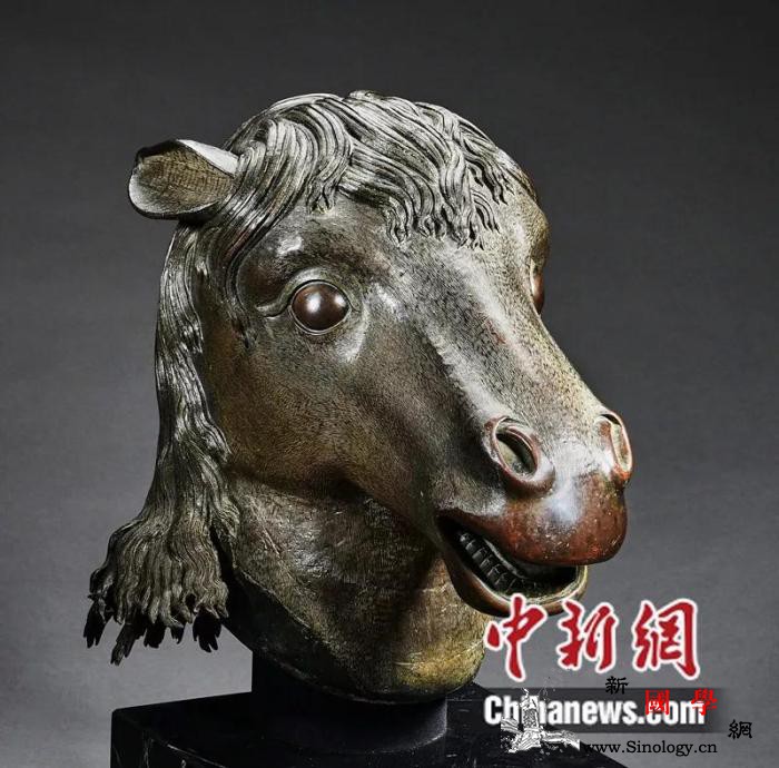 骏马归来！何鸿燊捐赠圆明园马首铜像2_国家文物局-圆明园-马首-