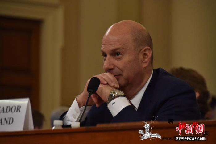 诬陷？美总统弹劾案证人桑德兰被控曾有_弹劾-众议院-吉尔-