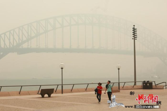 野火肆虐澳悉尼金色海岸被灰烬染成“_悉尼-肆虐-灰烬-