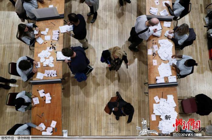 出口民调显示保守党赢得大选英镑闻讯走_约翰逊-英国-英镑-