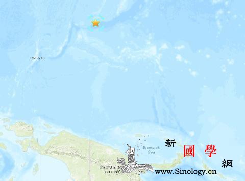 加罗林群岛西部附近发生5.8级地震震_震源-密克罗尼西亚-美国-