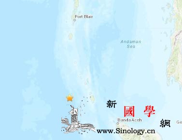 印度洋尼科巴群岛附近发生5.1级地震_印度洋-震源-美国-