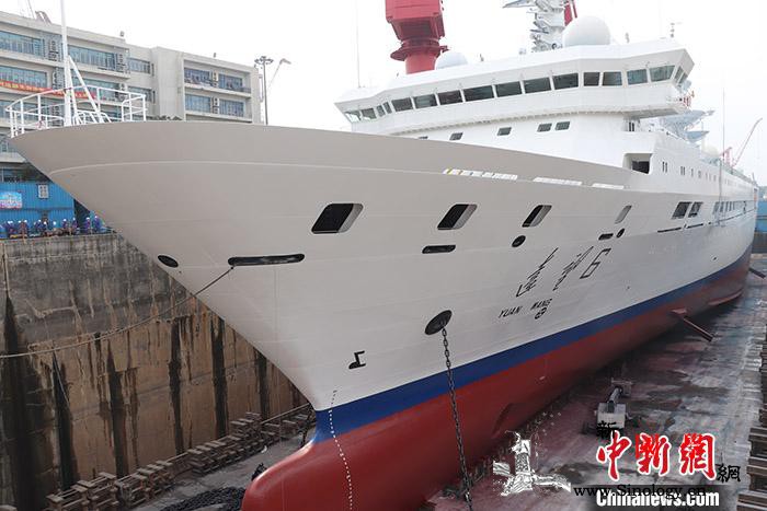 远望6号船即将完成大修改造船上各类设_造船厂-江南-远望-