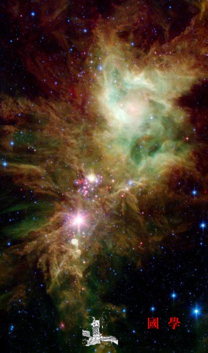 状似雪花、形如火焰NASA发现宇宙中_星团-恒星-火焰-