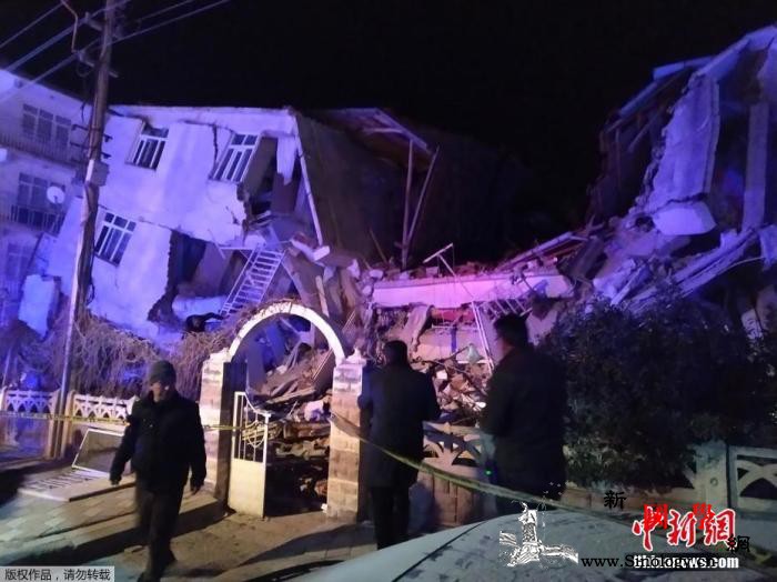 土耳其6.8级强震致死人数升至21人_土耳其-震中-贝鲁特-