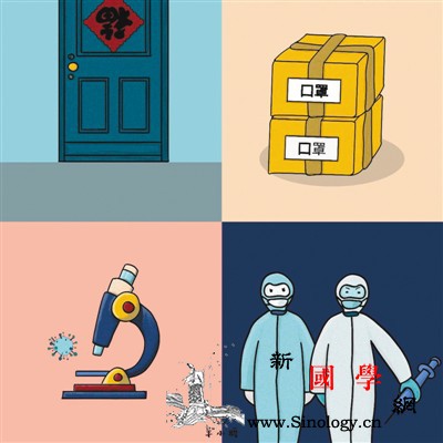 中德双语版病毒绘本来了_佩戴-肺炎-口罩-疫情-