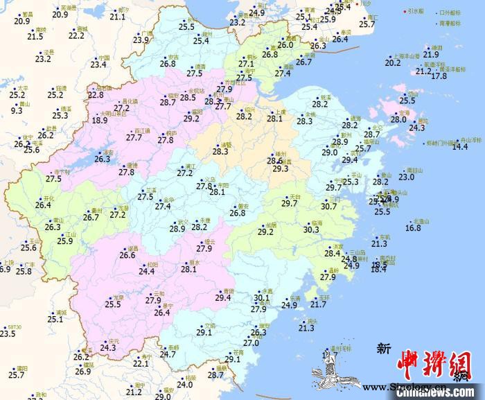 浙江10县市破当地2月最高温记录多地_气象台-浙江省-浙江-