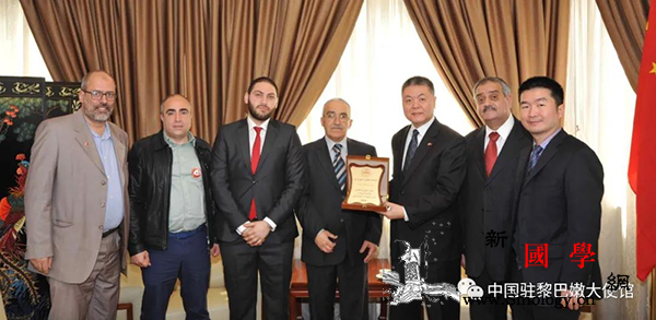 黎巴嫩中国象棋协会声援中国抗击疫情_黎巴嫩-阿布-抗击-疫情-