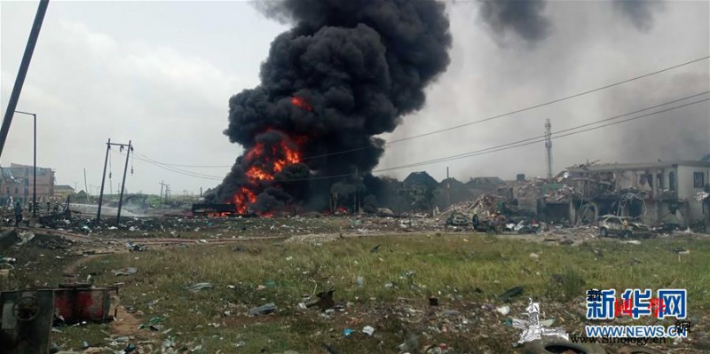 尼日利亚拉各斯油气管道爆炸至少15人_阿布-尼日利亚-拉各斯-