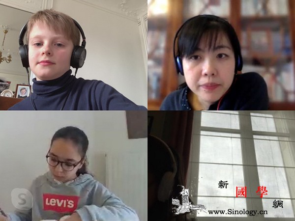 巴黎中国文化中心网络远程教学广受学员_授课-学员-远程教学-汉语-