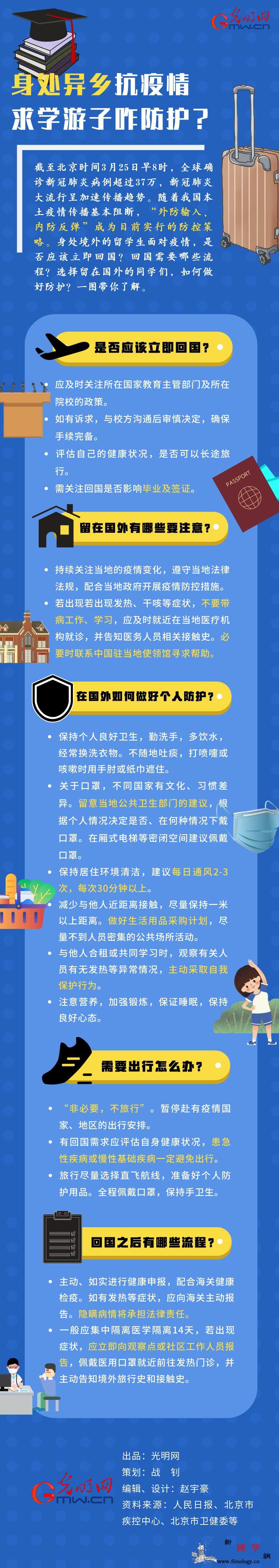 一图读懂:身处异乡抗疫情求学游子咋防_画中画-疫情-游子-