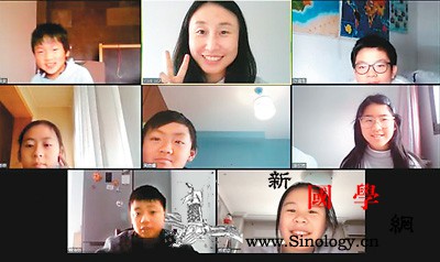 网上教中文的精彩打开方式_汉语-泰国-线上-学生们-