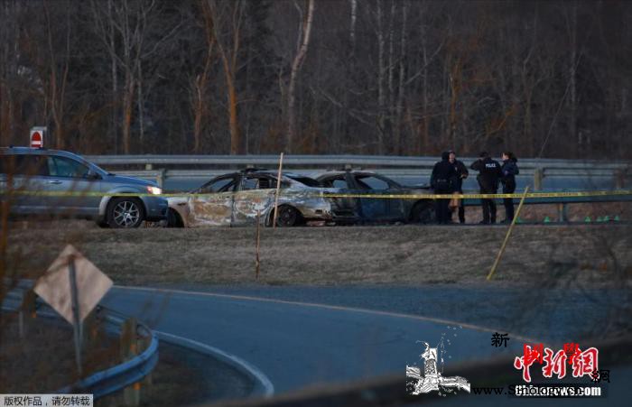 加拿大最严重gunqiang案致18_加拿大-图为-封锁-