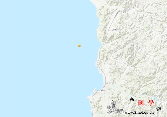 智利中西部附近海域发生5.2级地震震_智利-画中画-美国-