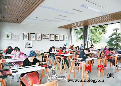 成都蜀绣引客来_绣房-蜀绣-创意-刺绣-