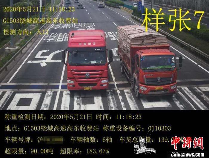 上海高速公路收费入口超限电子检测系统_超限-点位-执法-